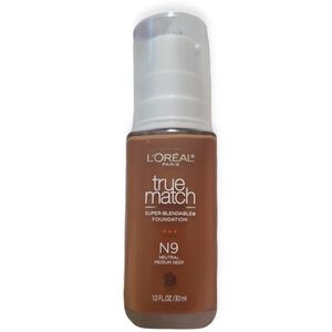 L'Oreal Paris True Match Super Blendable Foundation, N9 Neutral Medium Deep